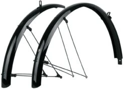 SKS Fender Set Bluemels Basic 28", 55mm, Black