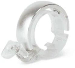 Knog Oi Classic Small Bicycle Bell 22.2 Mm Silver Ghost