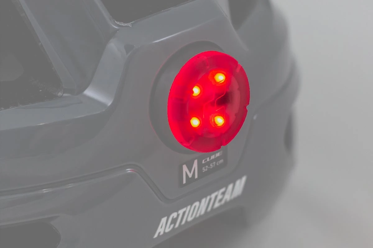 Cube Helmet LED Tail Light 4 Cube Helmet LED Tail Light - Image 2