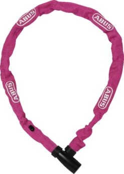 Abus Chain Lock Pink 1500/60 Web Coral