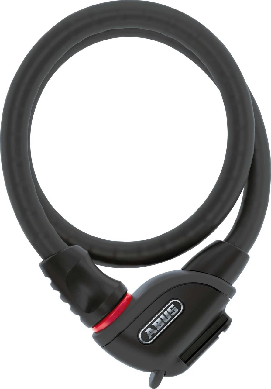 Abus Steel-O-Flex Lock PHANTOM 8960 Black 85 Cm Incl. TexKF Holder