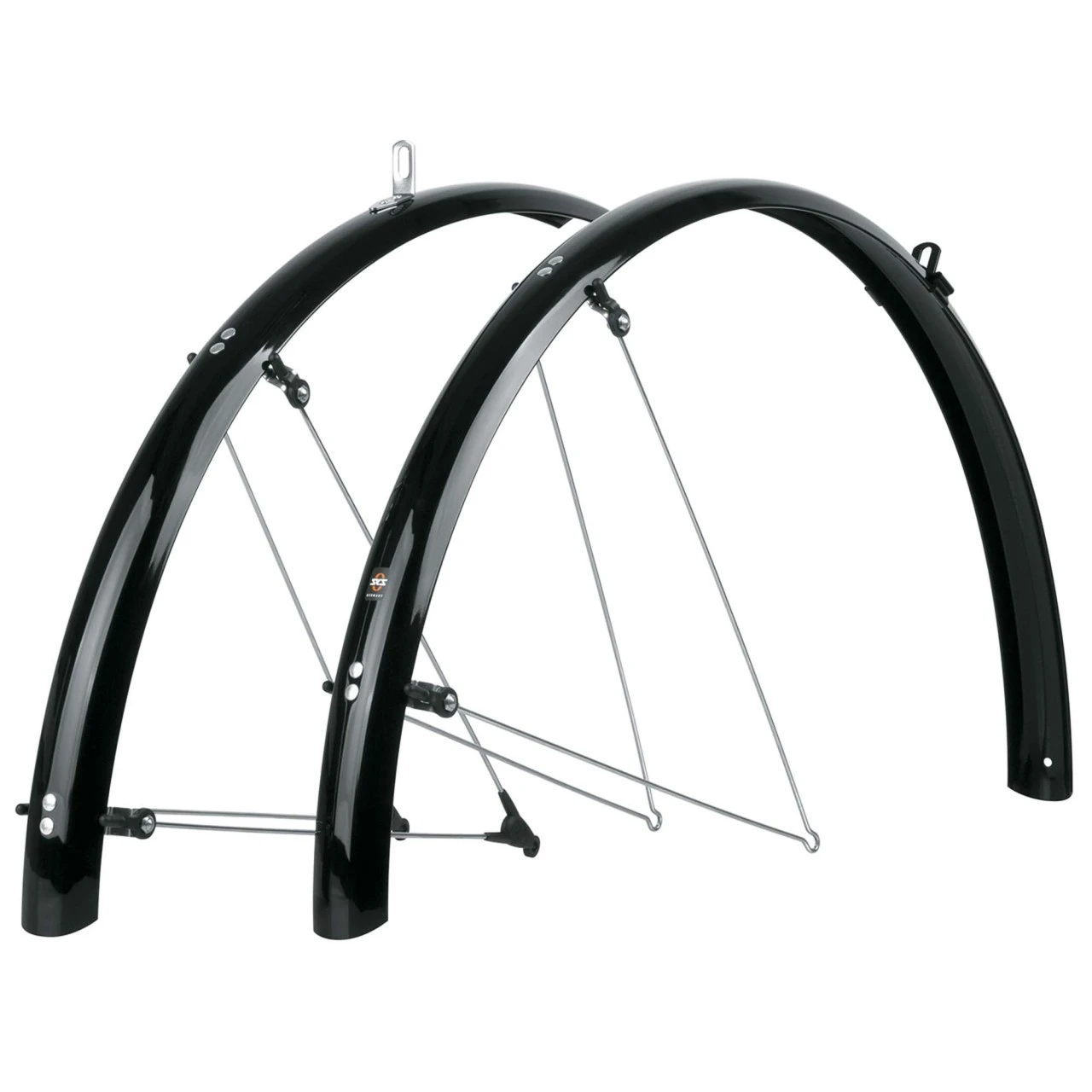 SKS Bluemels Shiny Wheel Guard Set 45 Mm 28 Inch Black 3 SKS Bluemels Shiny Wheel Guard Set 45 Mm 28 Inch Black