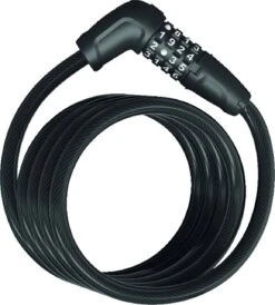 Abus Numero 5510C/180 BK SR Spiral Cable Lock
