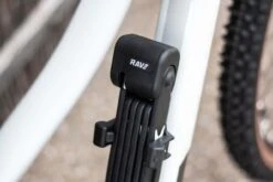 RAVE Folding Lock Ultimate Pro 8 With Key Incl. Holder - Length 95 Cm -Bicycle Supplies R100108 RAVE Faltschloss Ultimate Pro 8 3 1280x1280