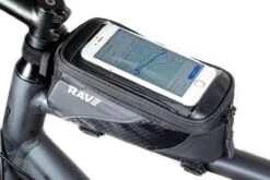 RAVE Bicycle Cell Phone Bag Top Tube Bag Frame Bag Universal Holder
