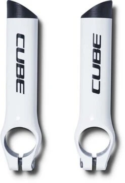 Cube Bar Ends HPA White