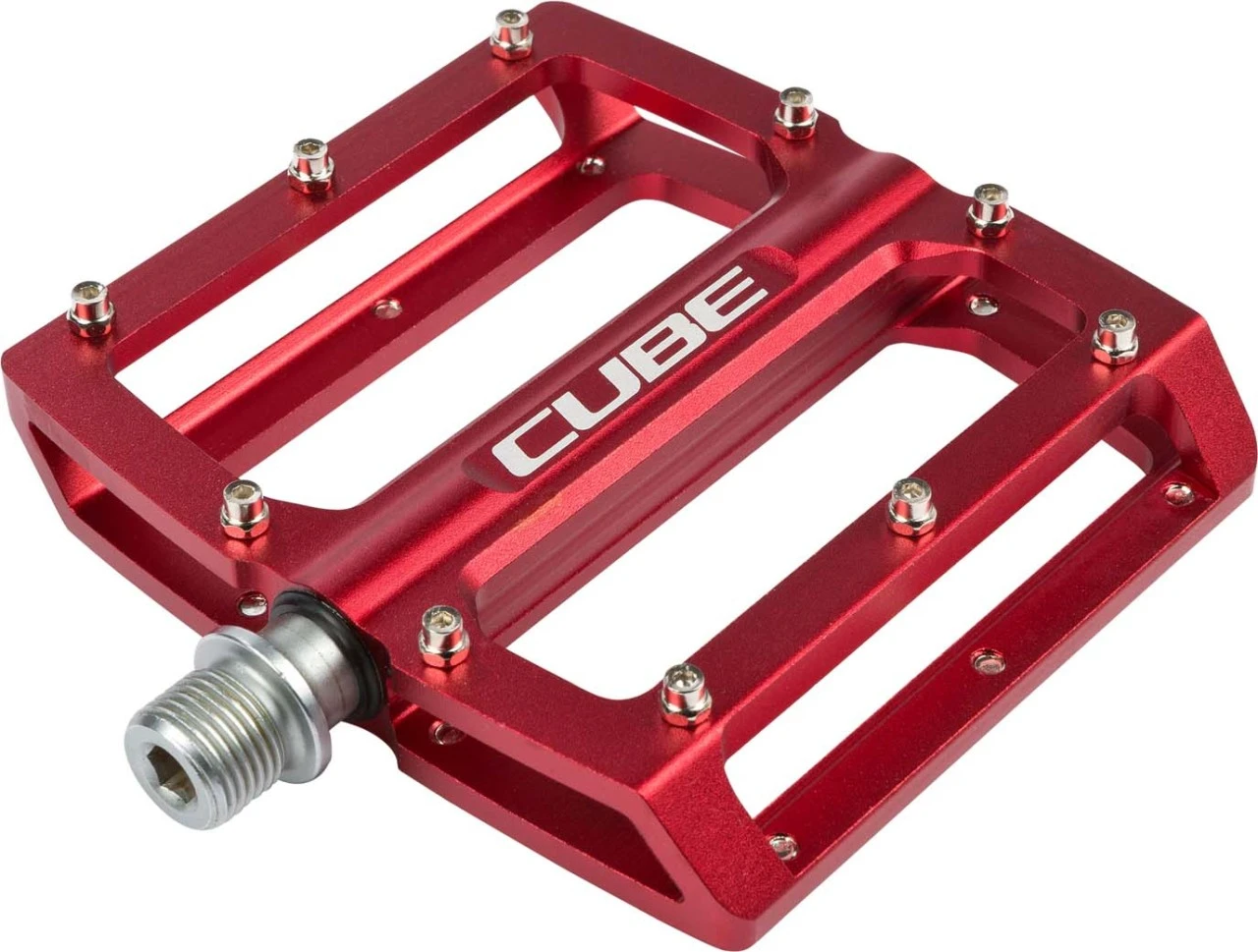 Cube Pedals ALL MOUNTAIN Red 4 Cube Pedals ALL MOUNTAIN Red - Image 2