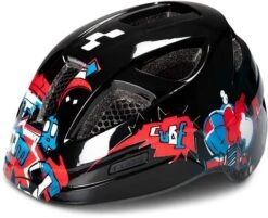 Cube Helmet LUME Black Graffiti