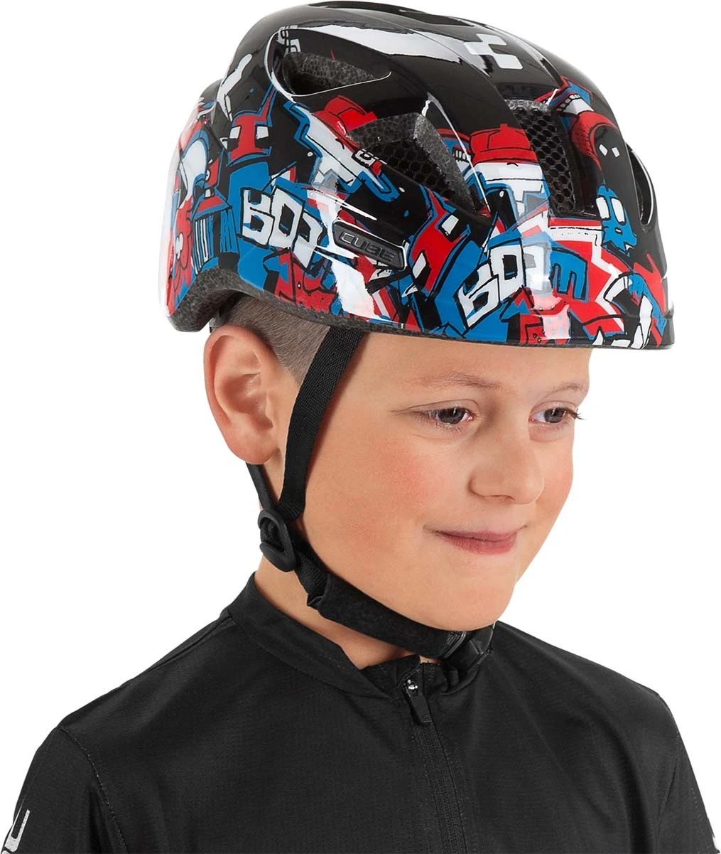 Cube Helmet LUME Black Graffiti 4 Cube Helmet LUME Black Graffiti - Image 2