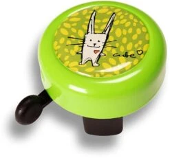 Cube Bicycle Bell FRIENDS Rabbit Multicolored