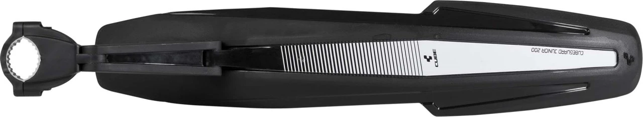 Cube Cubeguard JUNIOR 200 Rear Mudguard Black N White 4 Cube Cubeguard JUNIOR 200 Rear Mudguard Black N White - Image 2
