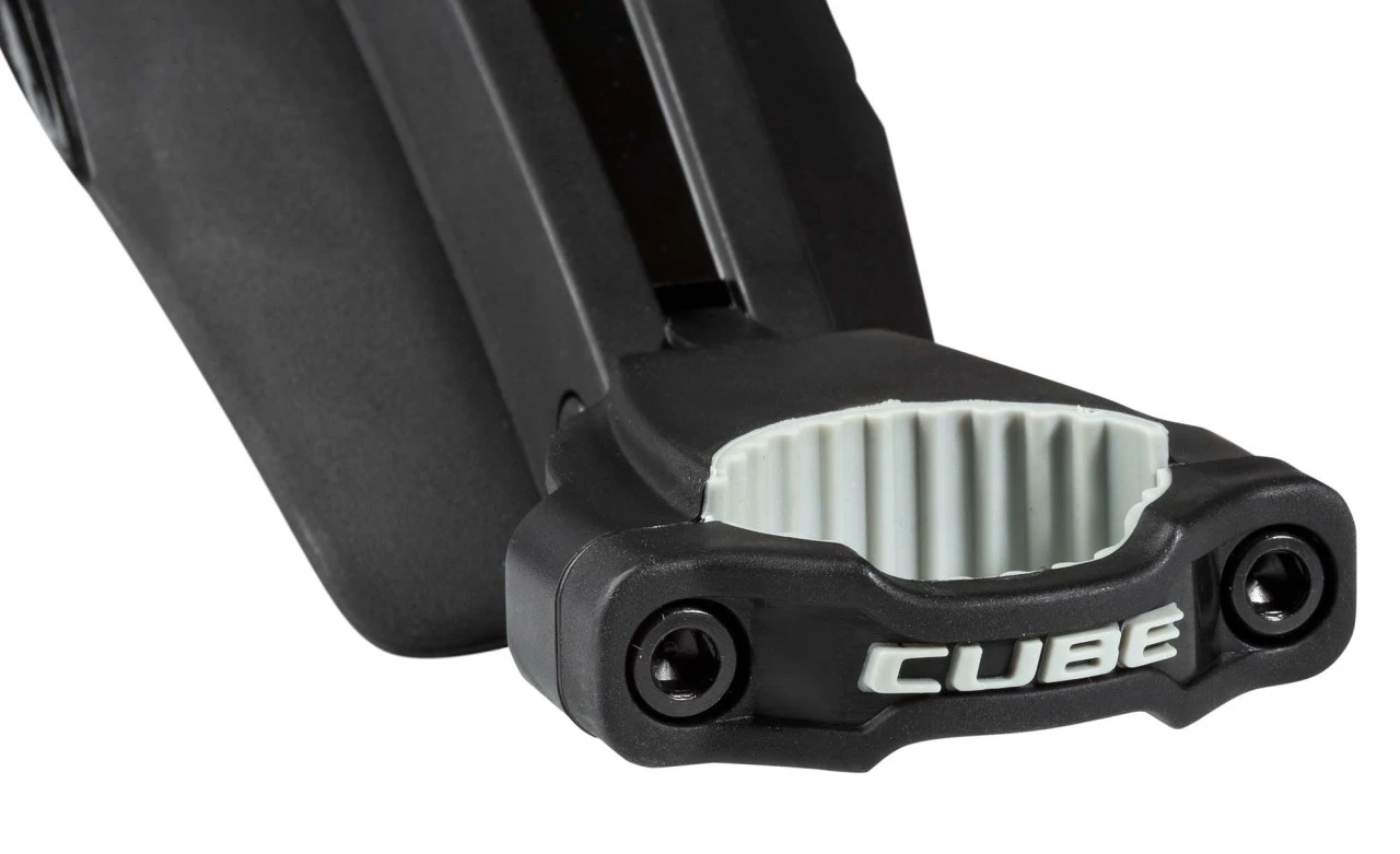 Cube Cubeguard JUNIOR 200 Rear Mudguard Black N White 8 Cube Cubeguard JUNIOR 200 Rear Mudguard Black N White - Image 6