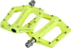 RFR Pedals Flat CMPT Neon Yellow -Bicycle Supplies a 6005252 14155 RFR Pedale Flat CMPT neon yellow 2 1280x1280