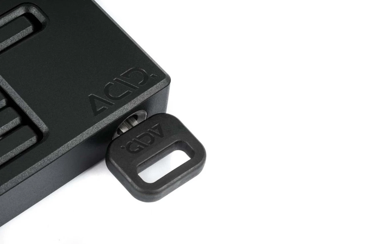 ACID Folding Lock RIGID 100 PURE - Black 5 ACID Folding Lock RIGID 100 PURE - Black - Image 3