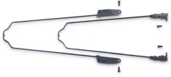 Struts For ACID Mudguard Set TREKKING 45 Extra Long - Black
