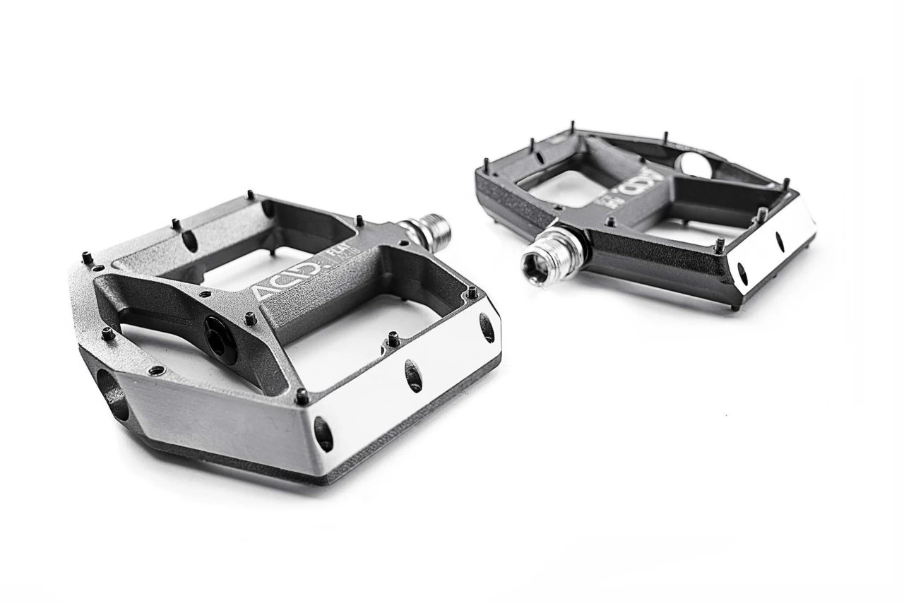 ACID Pedals FLAT A2-IB - Grey 5 ACID Pedals FLAT A2-IB - Grey - Image 3