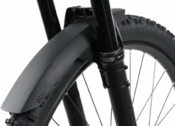 ACID Mudguard MUD BLOCKER Front Short - Black -Bicycle Supplies cu 93390 ACID Schutzblech MUD BLOCKER vorne kurz black 4 1280x1280