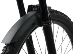 ACID Mudguard MUD SHIELD Front Short - Black -Bicycle Supplies cu 93501 ACID Schutzblech MUD SHIELD vorne kurz black 4 1280x1280